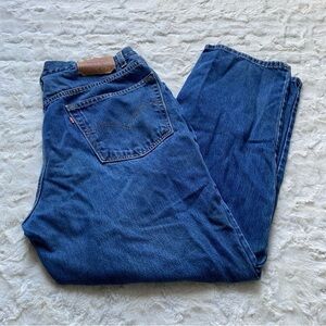 Levi's Men's Blue Relaxed Straight Leg Jeans Size 38x30